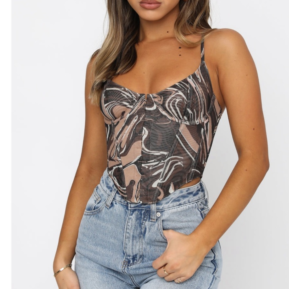 White Fox Boutique Edge of Reason Bustier